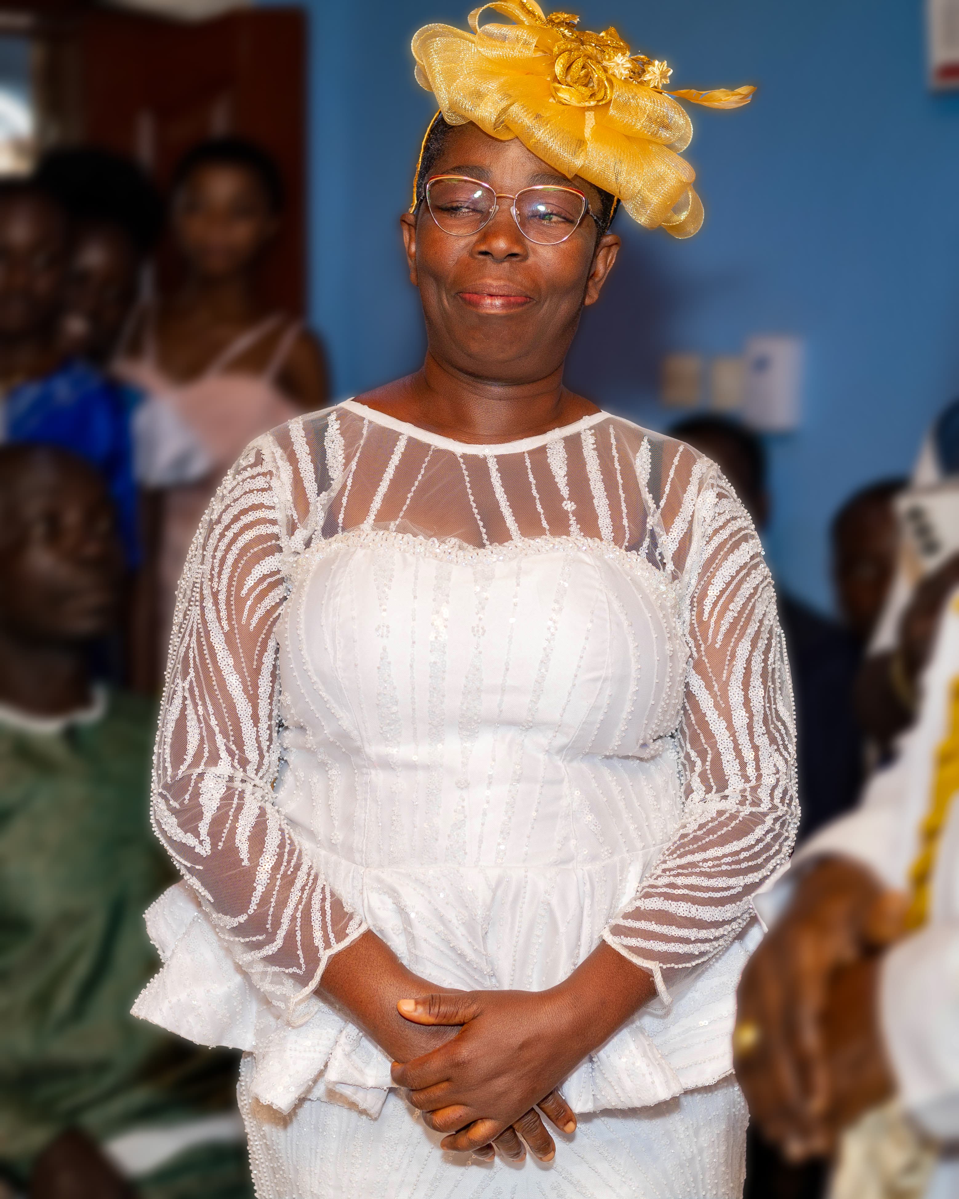 Portrait of a couple in warm sunset tones